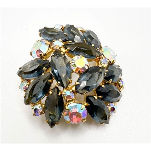 BEAUTIFUL RHINESTONE BROOCH