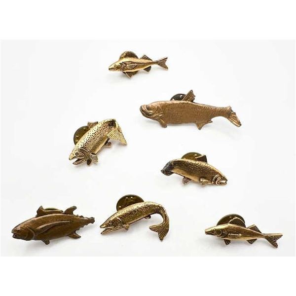 LOT OF FISH PINS