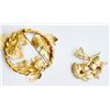 Image 3 : 2 FLORAL BROOCHES