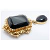 Image 1 : HASKELL BROOCH W ONYX STONES
