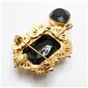 Image 3 : HASKELL BROOCH W ONYX STONES