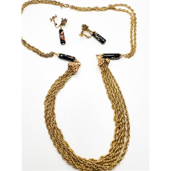 MARIAM HASKELL SET NECKLACE & EARRINGS