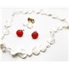 Image 2 : MARIAM HASKELL SHELL STYLE NECKLACE & EARRINGS SET