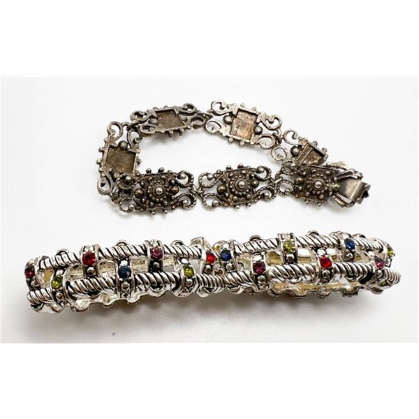 2 VINTAGE BRACELETS