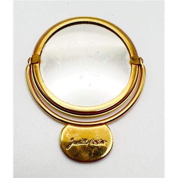 JUDITH LEIBER HAND TRAVEL MIRROR
