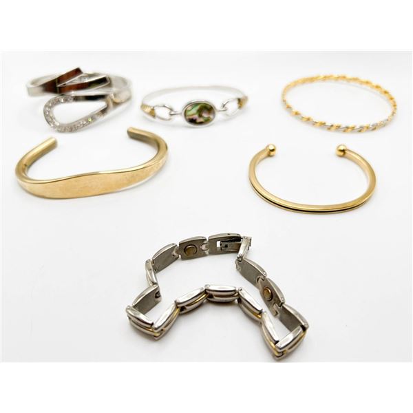 6 BANGLE/ BRACELETS