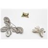 Image 2 : 3 BUTTERFLY BROOCHES/ PIN