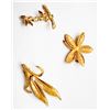 Image 1 : BROOCH TRIO- GOLD TONE (1-R.S.K)