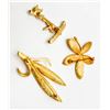 Image 2 : BROOCH TRIO- GOLD TONE (1-R.S.K)