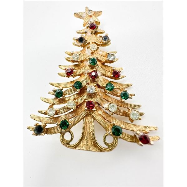 SIGNED STUNNING CHRISTMAS BROOH