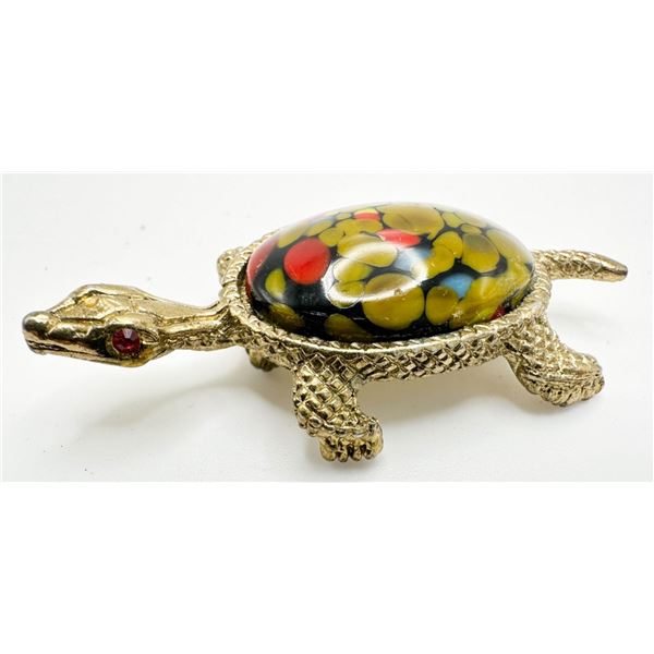 AMAZING TURTLE BROOCH