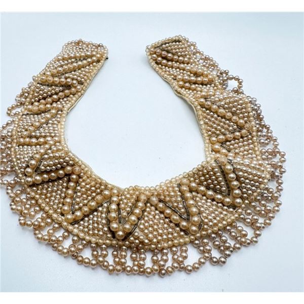 ANTIQUE? FAUX PEARL NECKLACE
