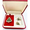 Image 1 : VINTAGE CHRISTMAS BROOCH SET