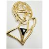 Image 2 : CHIC FACE BROOCH WITH STONES