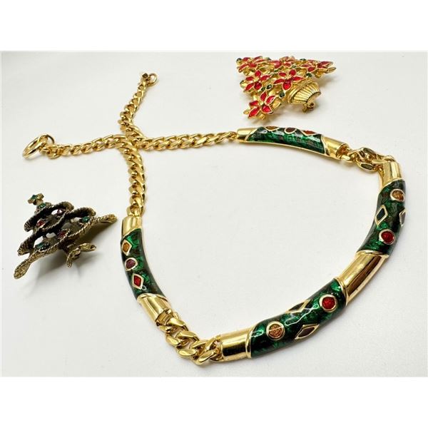 CHRISTMAS BROOCHES + MORE