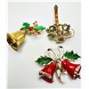 Image 1 : VINTAGE CHRISTMAS BROOCHES
