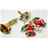 Image 2 : VINTAGE CHRISTMAS BROOCHES