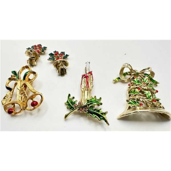 CHRISTMAS BROOCHES + MORE