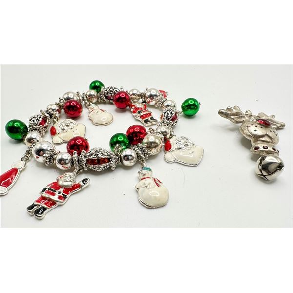 CHRISTMAS CHARMS BRACELET +