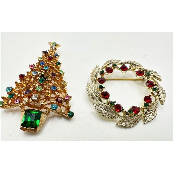 CHRISTMAS TREE + WREATH