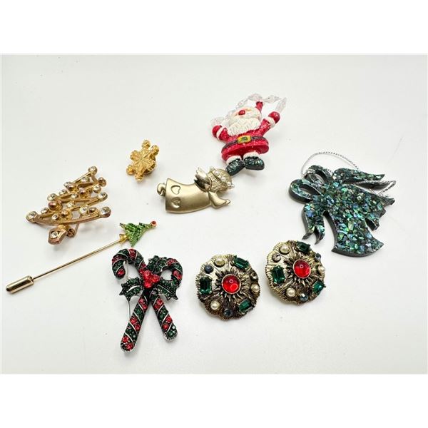 CHRISTMAS BROOCHES + MORE