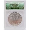 Image 1 : 2001 AMERICAN SILVER EAGLE ANACS CERTIFIED