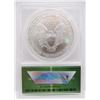 Image 4 : 2001 AMERICAN SILVER EAGLE ANACS CERTIFIED