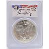 Image 1 : 2014 AMERICAN SILVER EAGLE PCGS MS69 SIGNED