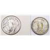 Image 1 : (2) 1917 T-1 STANDING LIBERTY QUARTER