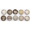 Image 1 : (10) BARBER DIMES - MIXED DATES