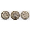 Image 2 : (2)1876-CC & 1876 SEATED DIMES