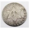 Image 1 : 1857 THREE CENT SILVER FINE
