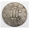 Image 2 : 1857 THREE CENT SILVER FINE