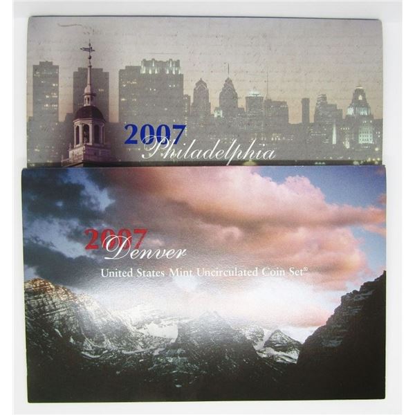 2007 P & D Mint Sets