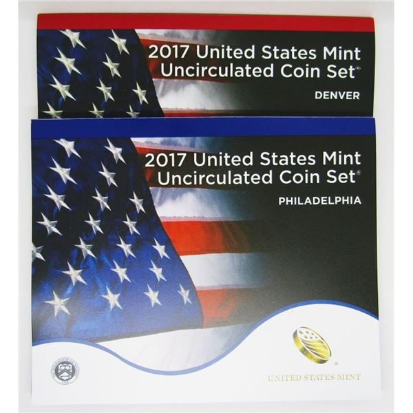 2017 U.S. MINT SETS in ORIGINAL PACKAGE