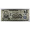 Image 1 : 1909 $5 NATIONAL CURRENCY WASHINGTON DC