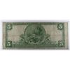 Image 2 : 1909 $5 NATIONAL CURRENCY WASHINGTON DC
