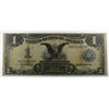 Image 1 : 1899 $1 "BLACK EAGLE" SILVER CERTIFICATE