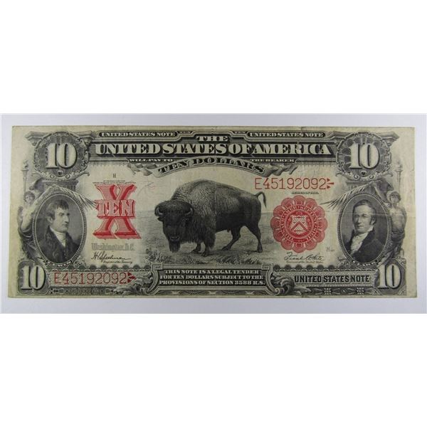 1901 $10 "BUFFALO" UNITED STATES NOTE