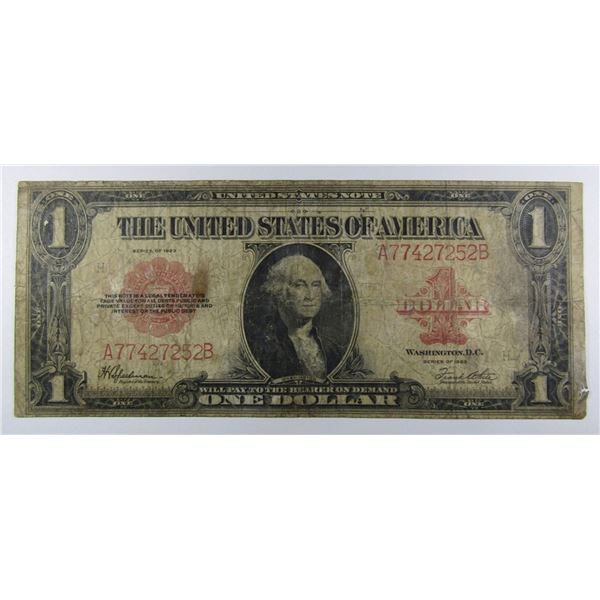 1923 $1 "HORSE BLANKET" U.S. LEGAL TENDER