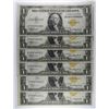 Image 1 : (6) CONSECUTIVE # 1935 SILVER CERTIFICATES