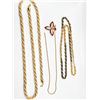 Image 2 : VINTAGE NECKLACE TRIO (1- RED MONET)