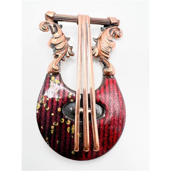 MATISSE HARP BROOCH & COPPER