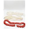 Image 4 : 3 VINTAGE PEARL LIKE NECKLACES