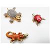 Image 1 : JOAN RIVERS RHINESTONE TURTLE W.