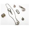 Image 2 : C-CLASP BROOCH W/ STONES &