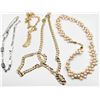 Image 3 : 4 NECKLACES0 FAUX PEARL