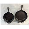 Image 1 : Lodge Cast Iron Skillets