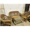 Image 1 : Wicker Patio Furniture Set