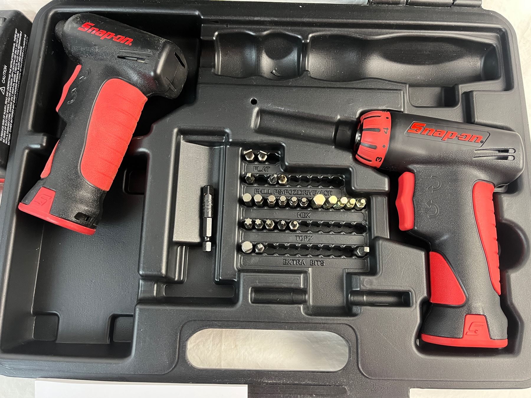 Snap-On Cordless Screwdriver Kit - Sunrise Estate Services Ltd